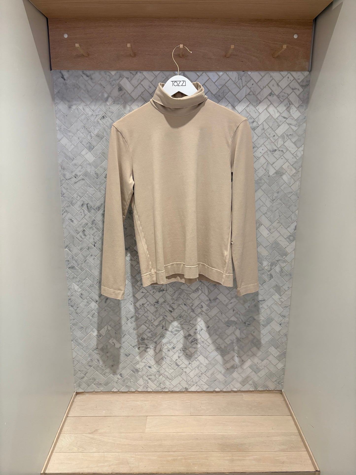 CIRCOLO 1901 | Col roulé en coton - Beige