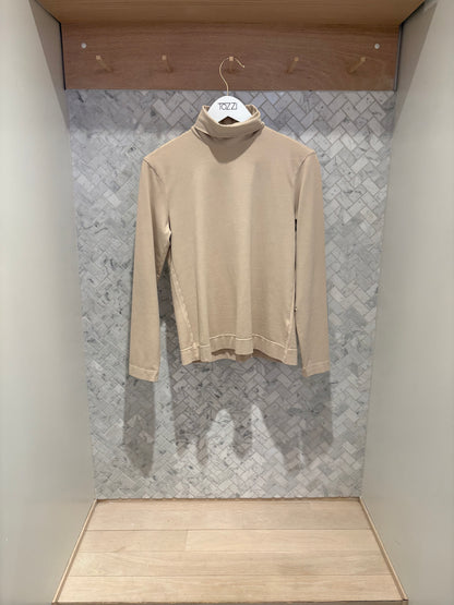 CIRCOLO 1901 | Col roulé en coton - Beige