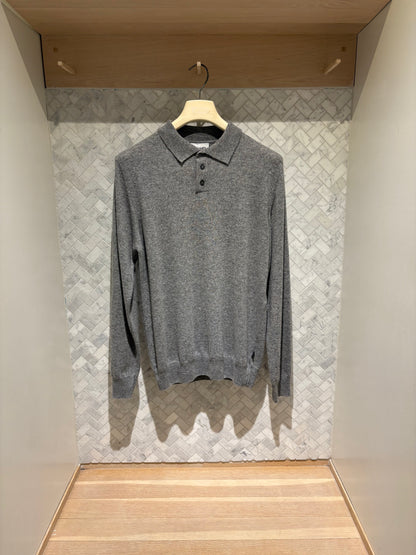 SAND Copenhagen | Polo en laine mélangée - Gris