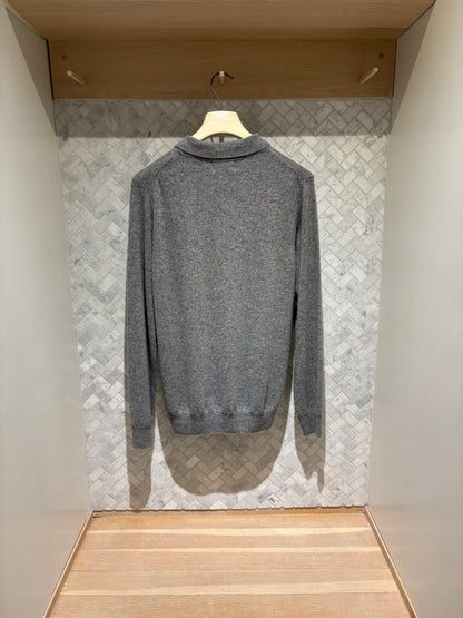 SAND Copenhagen | Polo en laine mélangée - Gris
