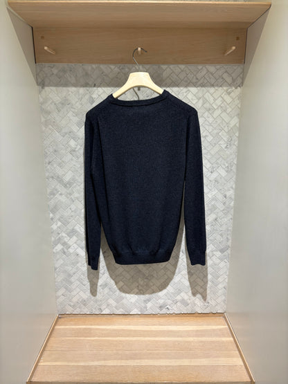 SAND Copenhagen | Pull en laine mélangée - Marine