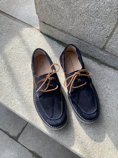 Astorflex | Chaussures bateau en daim ''Dockflex'' - Marine