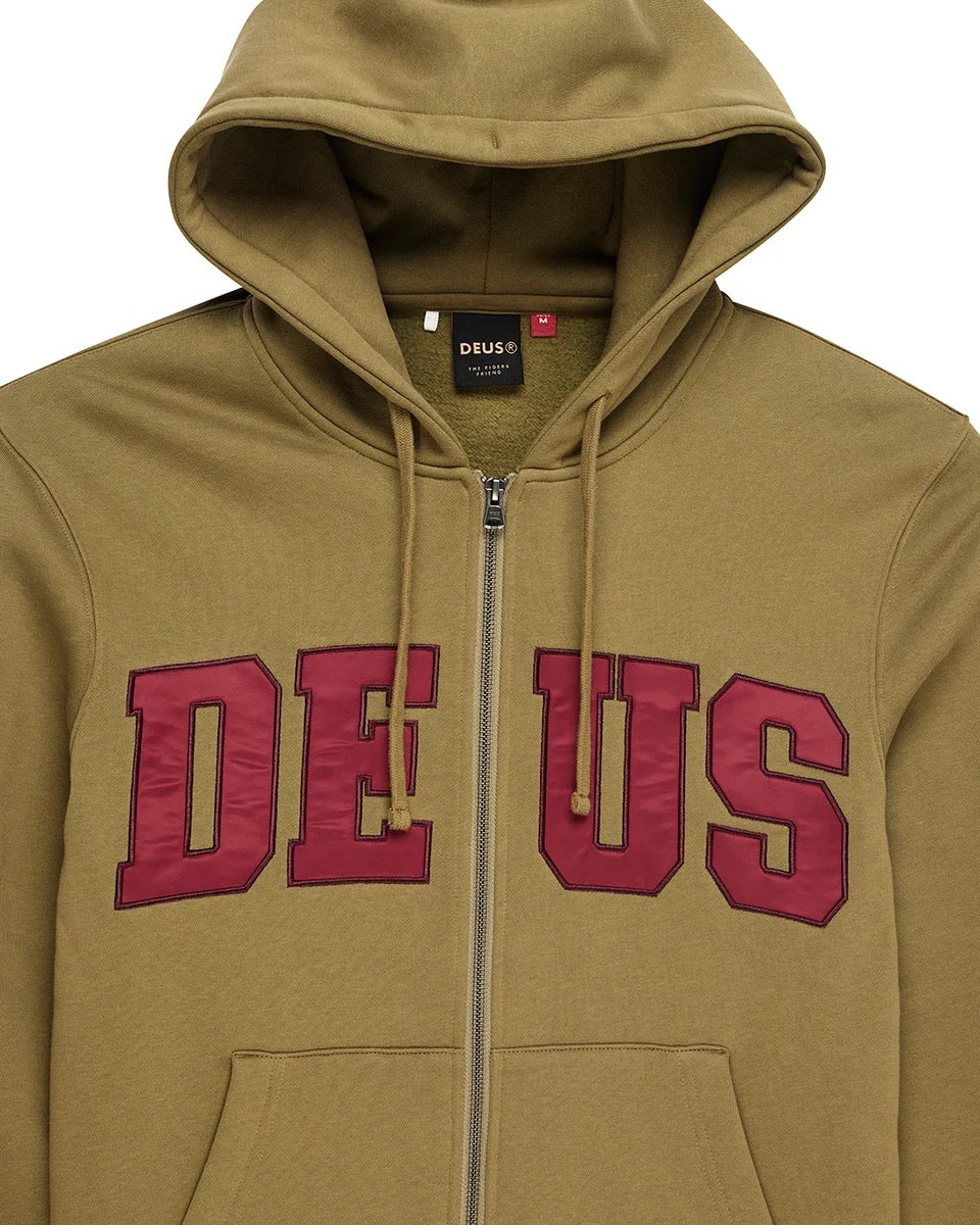 Deus Ex Machina | Pull à capuche "Victory Hoodie" - Olive