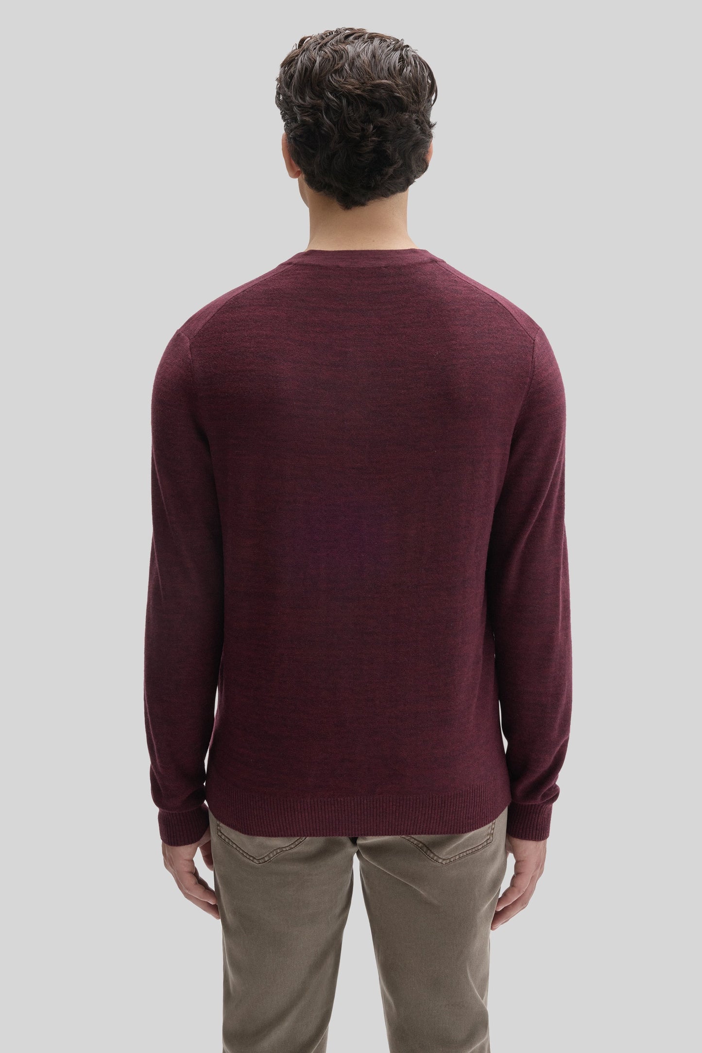 Robert Barakett | Pull Henley "Aranda" - Bordeaux