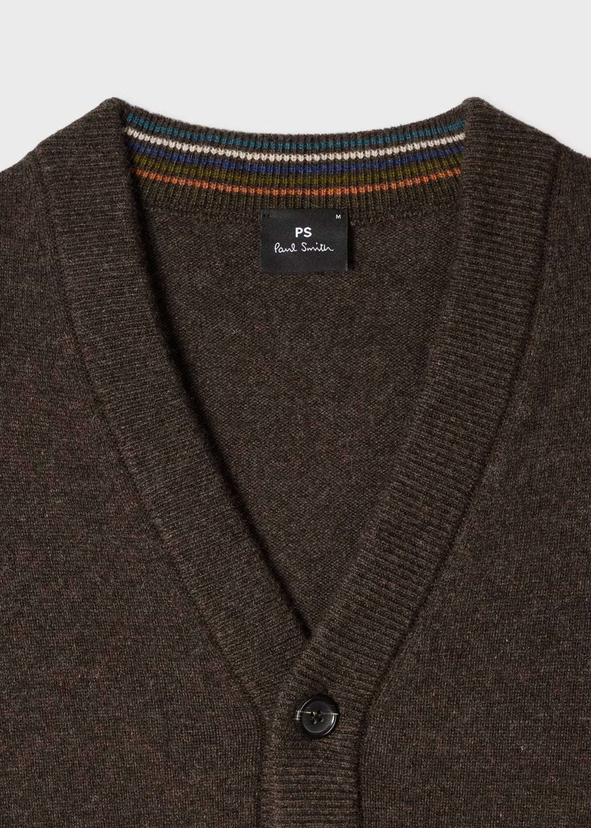 Paul Smith | Cardigan en laine mérinos - Marron
