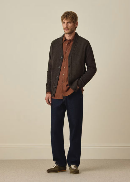 Paul Smith | Cardigan en laine mérinos - Marron