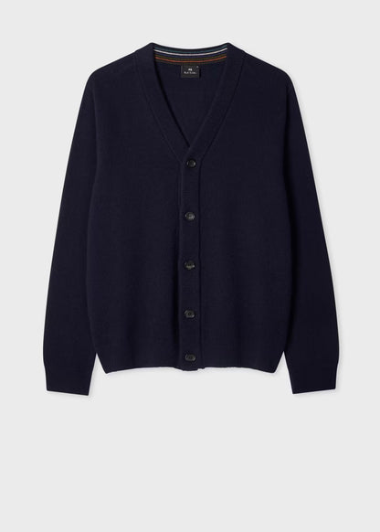 Paul Smith | Cardigan en laine mérinos - Bleu Marine