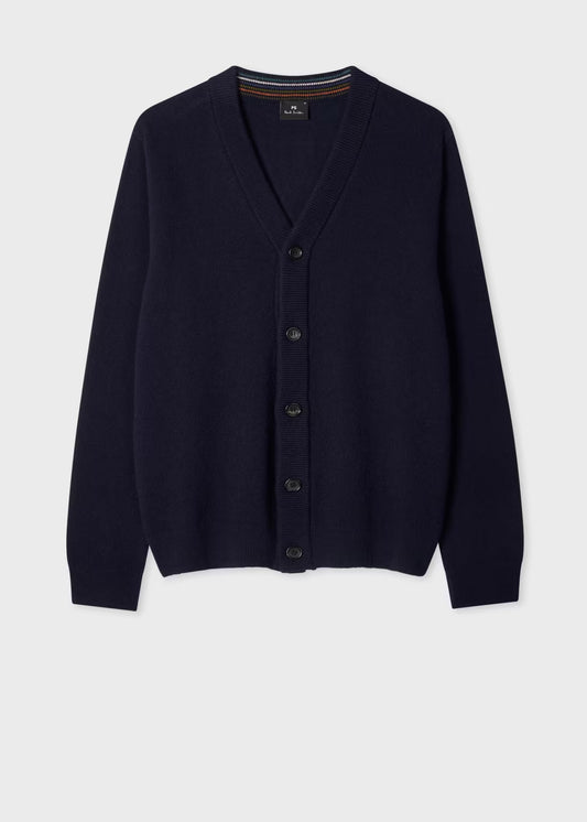 Paul Smith | Cardigan en laine mérinos - Bleu Marine
