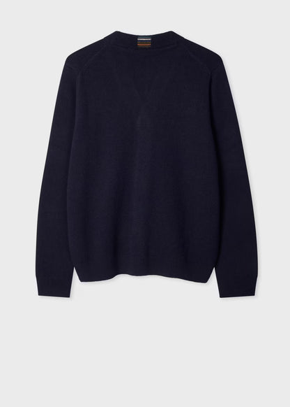 Paul Smith | Cardigan en laine mérinos - Bleu Marine