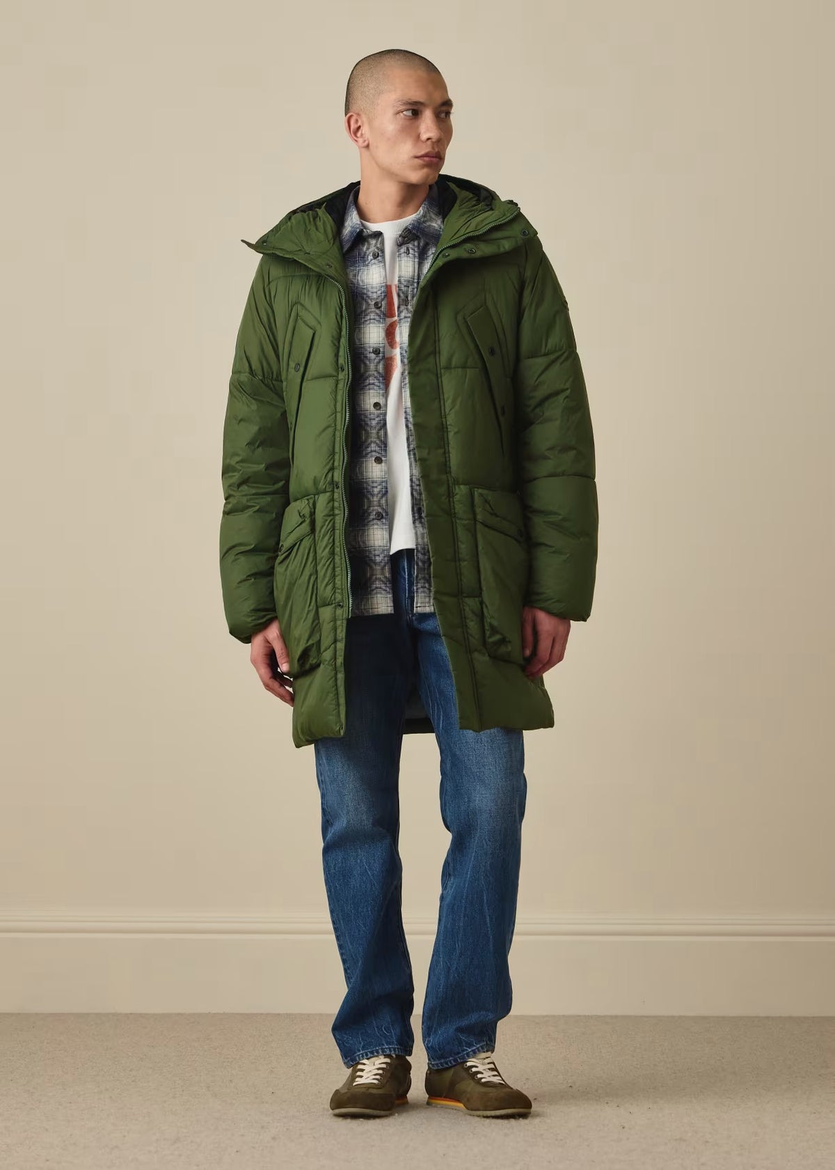 Paul Smith | Parka matelassée en nylon recyclé - Vert