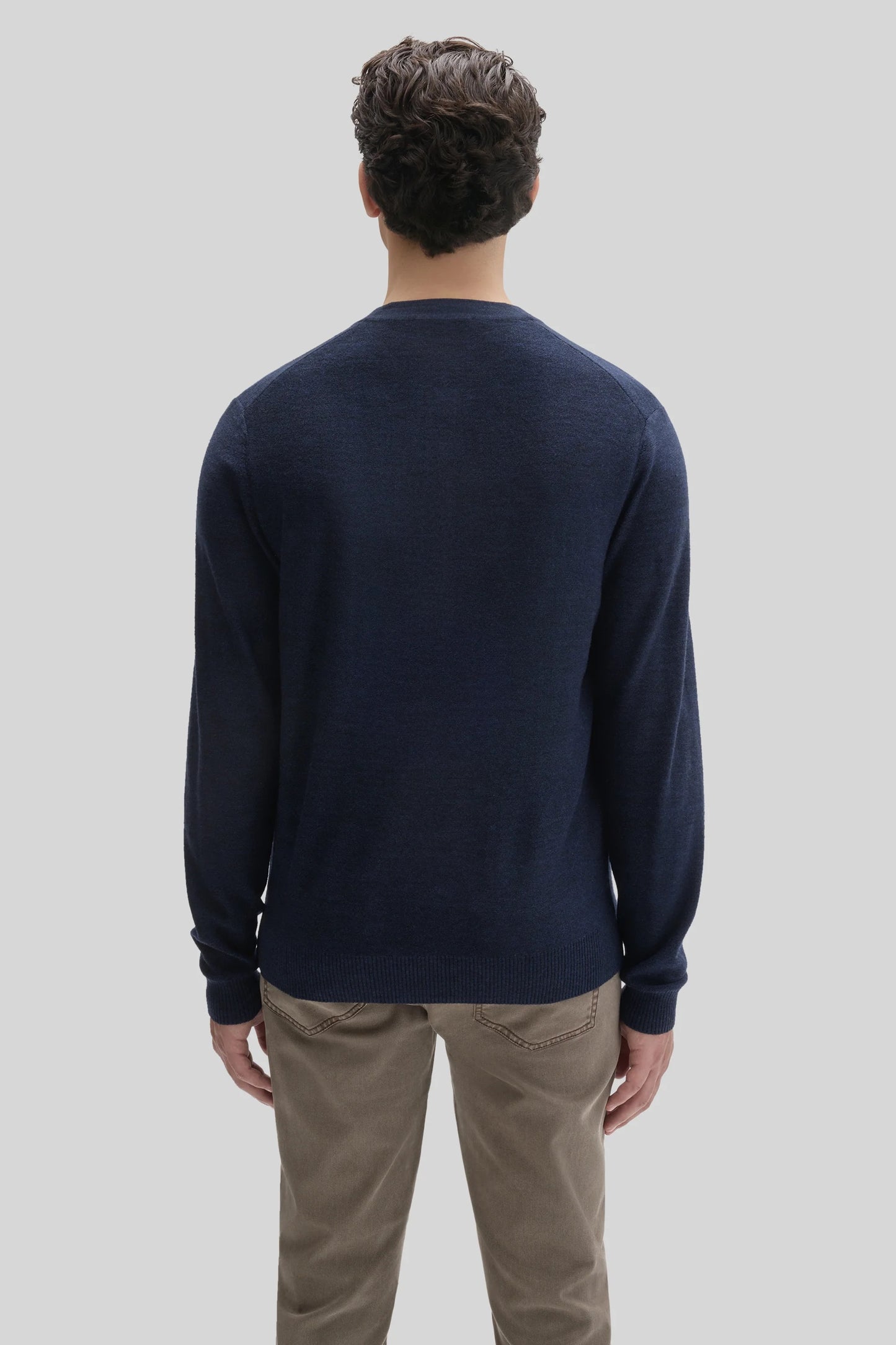 Robert Barakett | Pull Henley "Aranda" - Bleu Marine