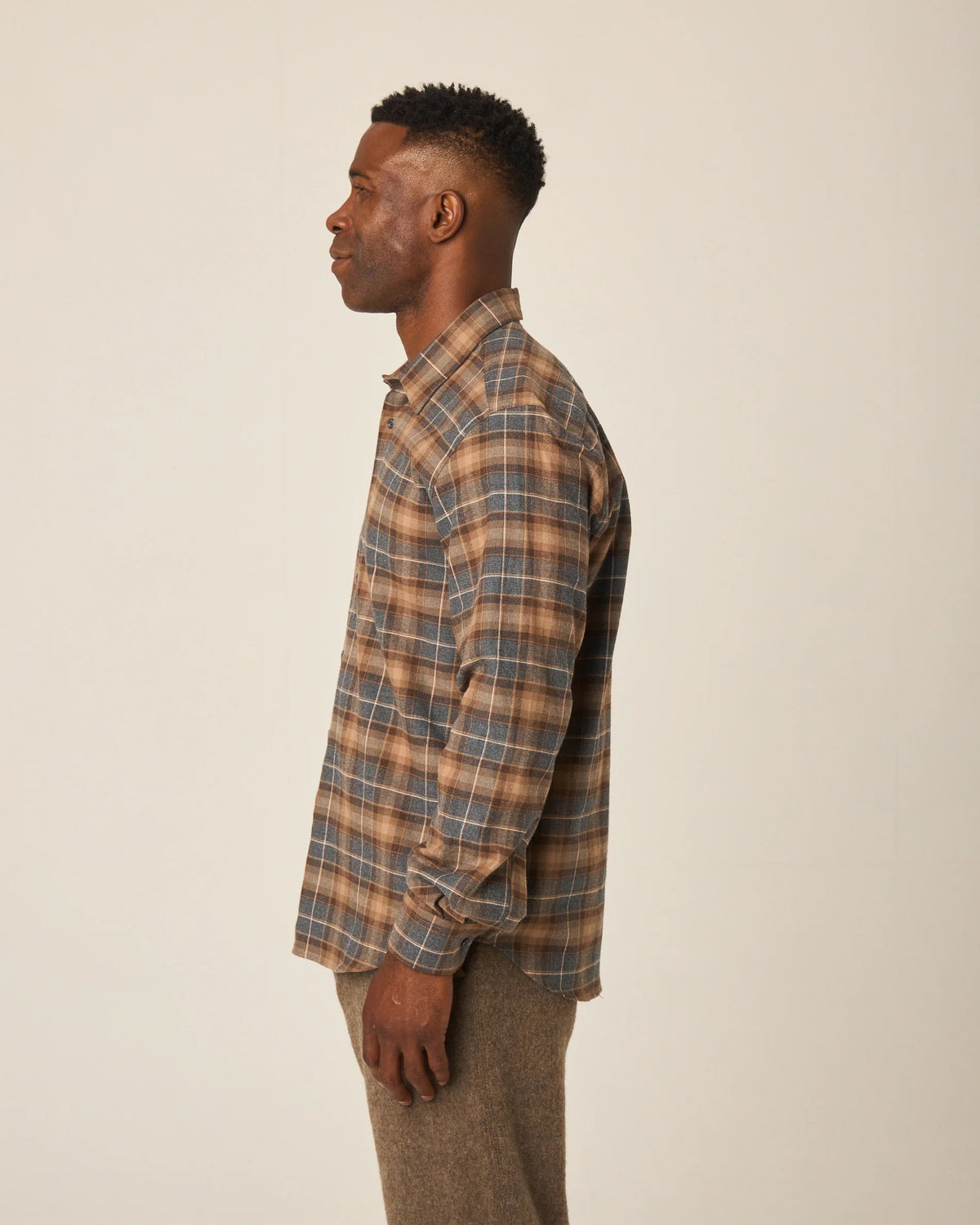 Peregrine | Chemise à carreaux "Farley" - Teddy