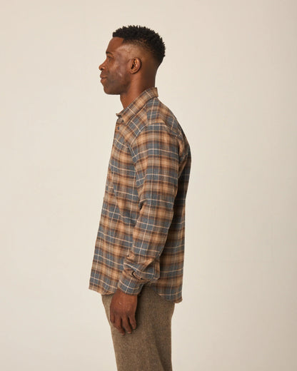 Peregrine | Chemise à carreaux "Farley" - Teddy