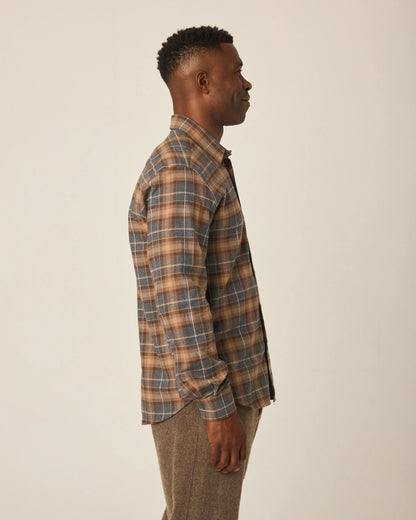 Peregrine | Chemise à carreaux "Farley" - Teddy