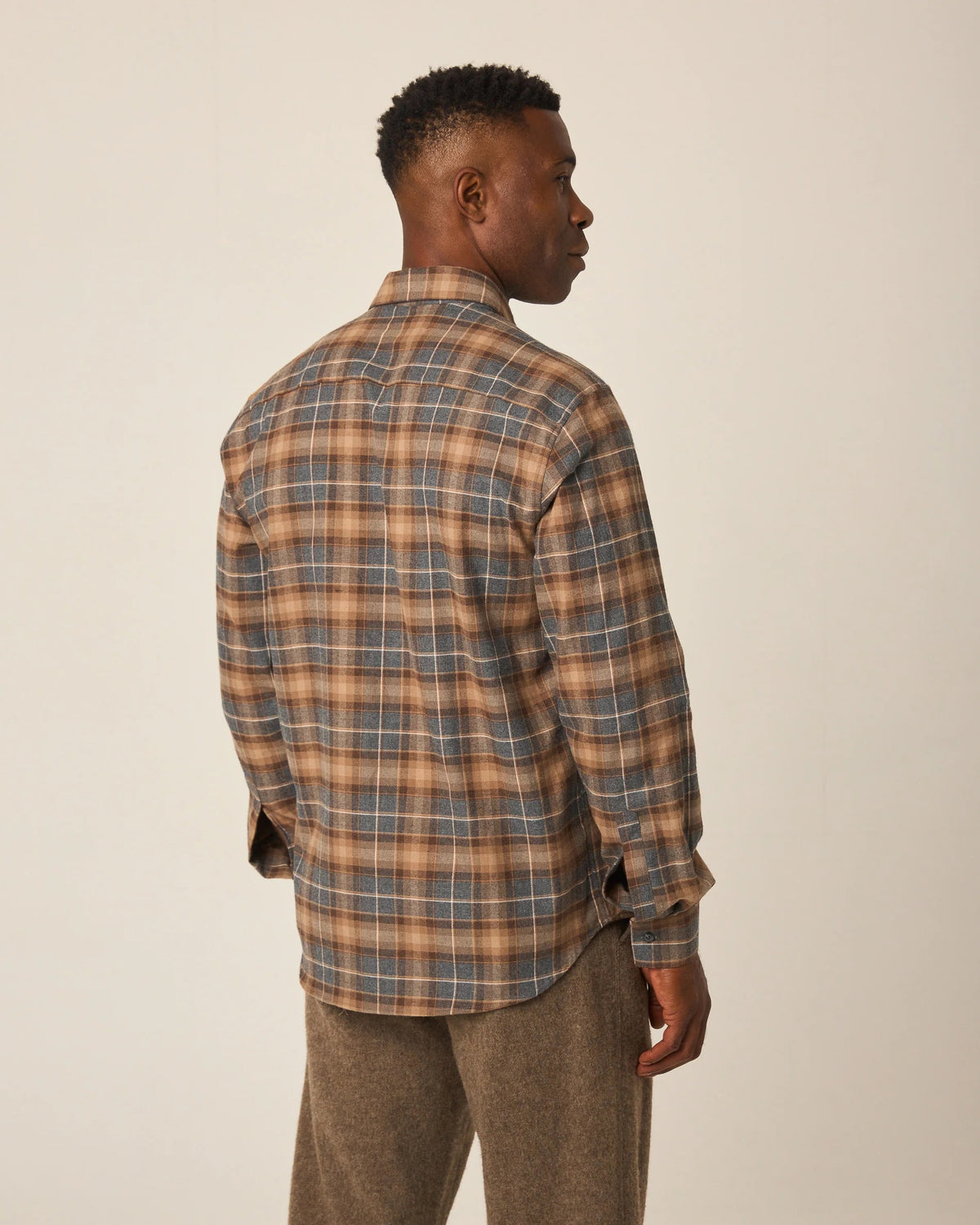 Peregrine | Chemise à carreaux "Farley" - Teddy