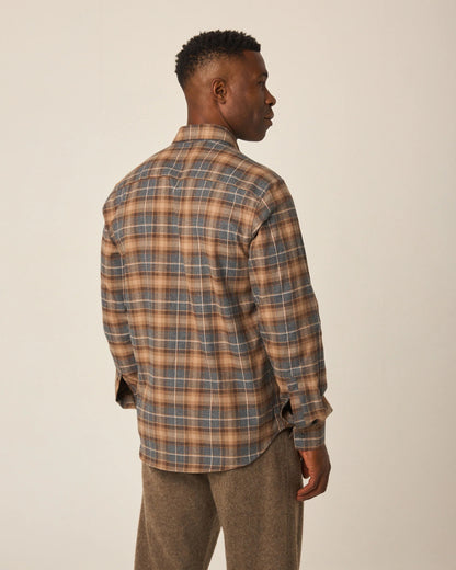 Peregrine | Chemise à carreaux "Farley" - Teddy