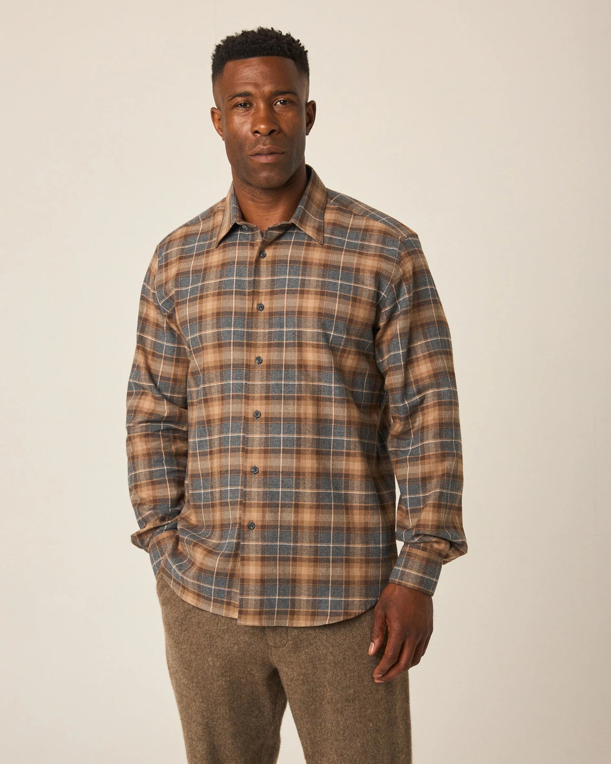 Peregrine | Chemise à carreaux "Farley" - Teddy