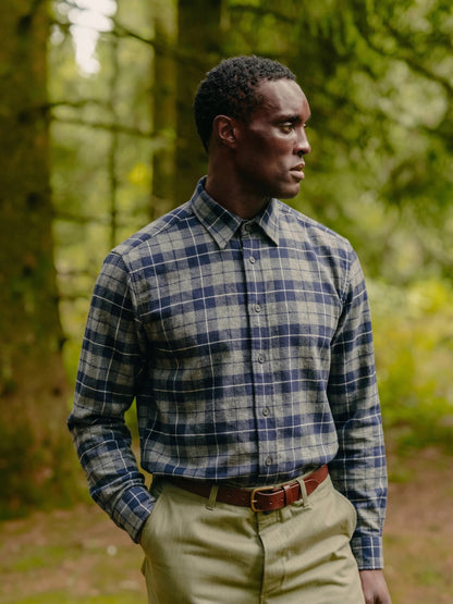 Peregrine | Chemise à carreaux "Farley" - Burnham