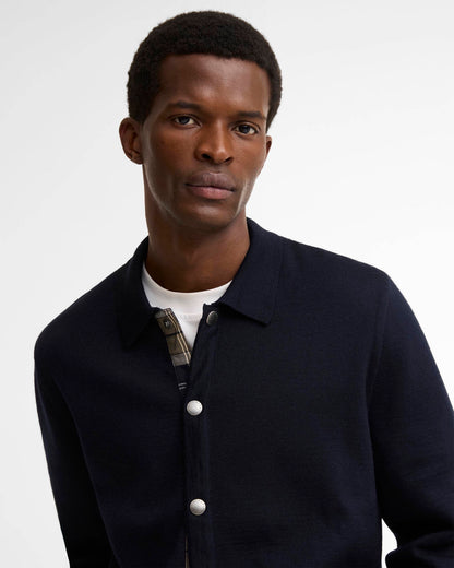 Barbour | Cardigan "Florcombe" - Bleu Marine