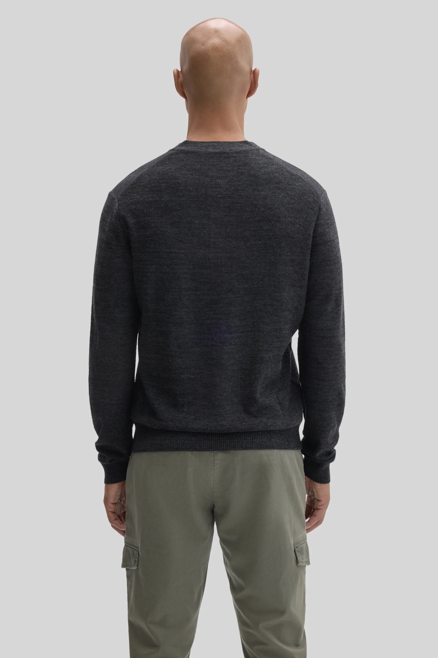 Robert Barakett | Pull Henley "Aranda" - Noir