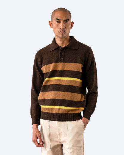 Far Afield | Pull tricoté "Benny" - Brun