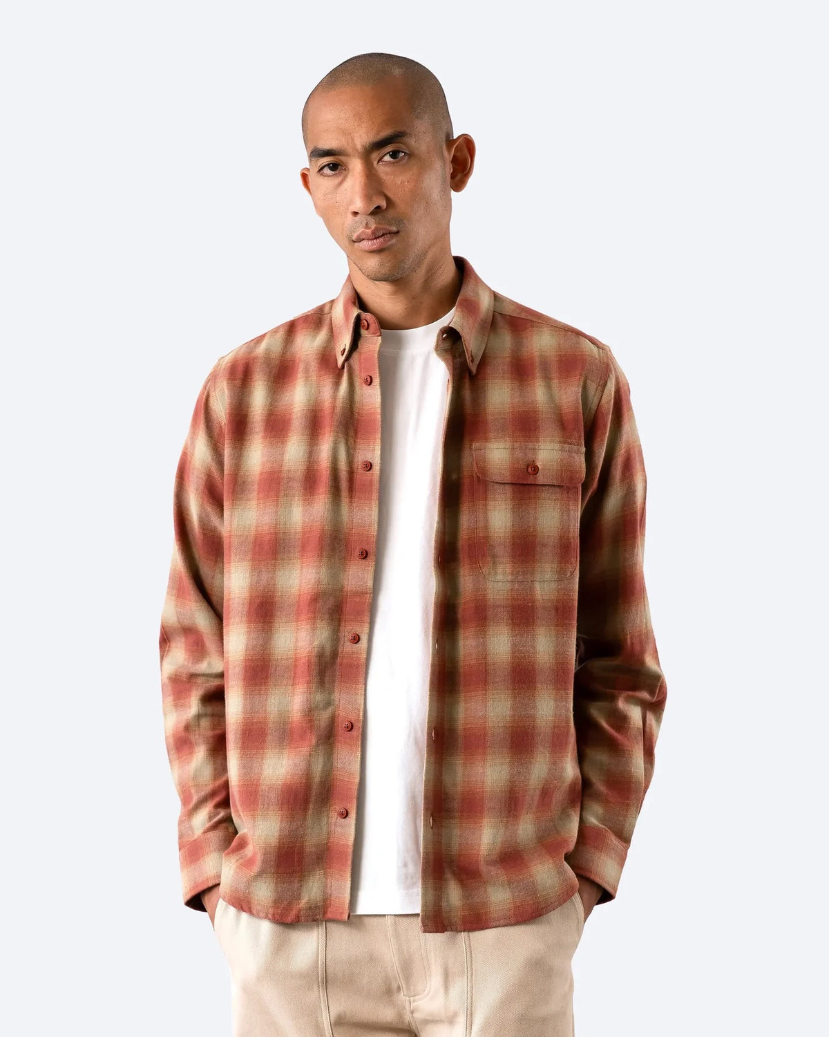 Far Afield | Chemise "Larry" - Rouge