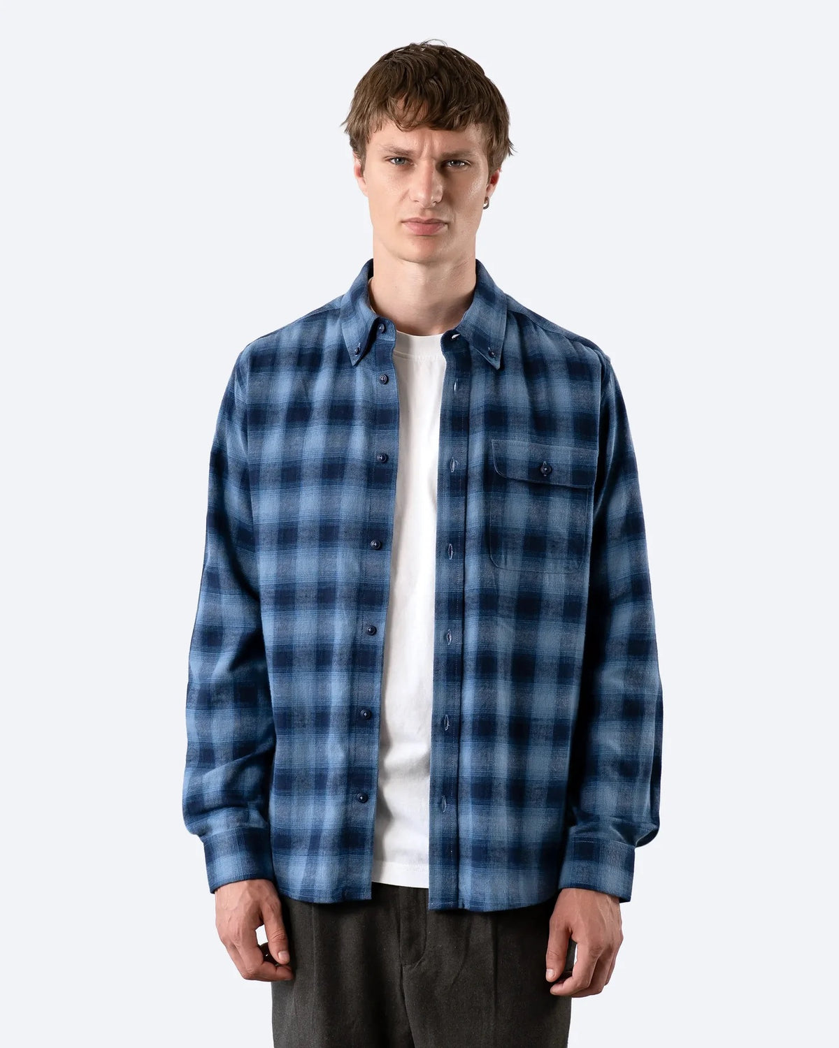 Far Afield | Chemise "Larry" - Bleu