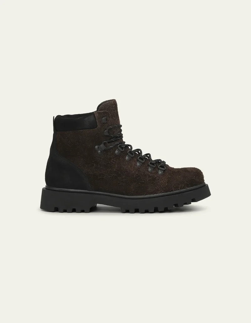 Les Deux | Bottes en suède - Chocolat