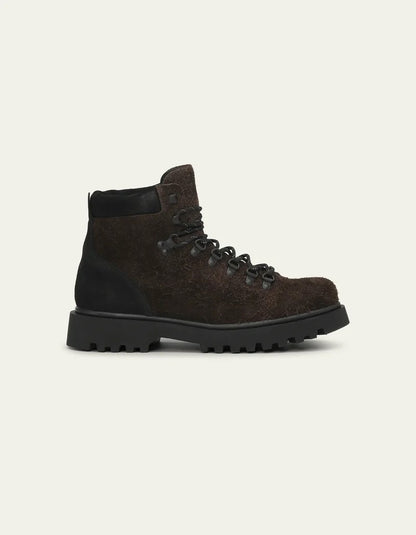 Les Deux | Bottes en suède - Chocolat