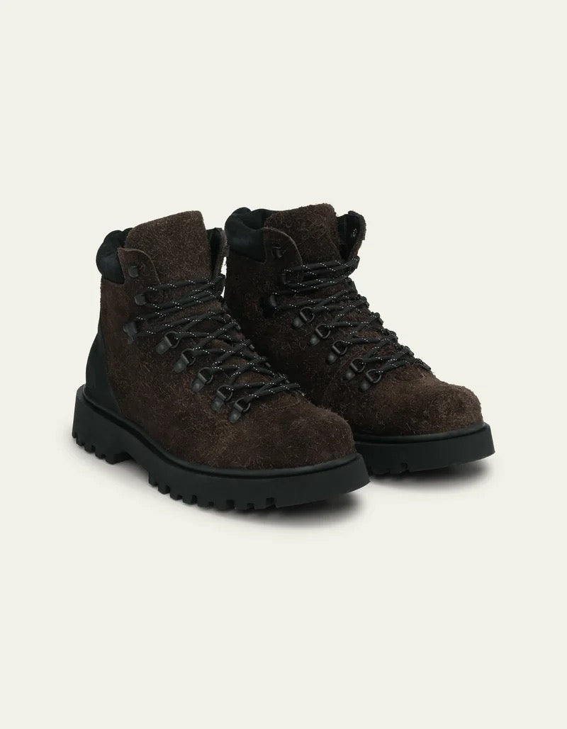 Les Deux | Bottes en suède - Chocolat