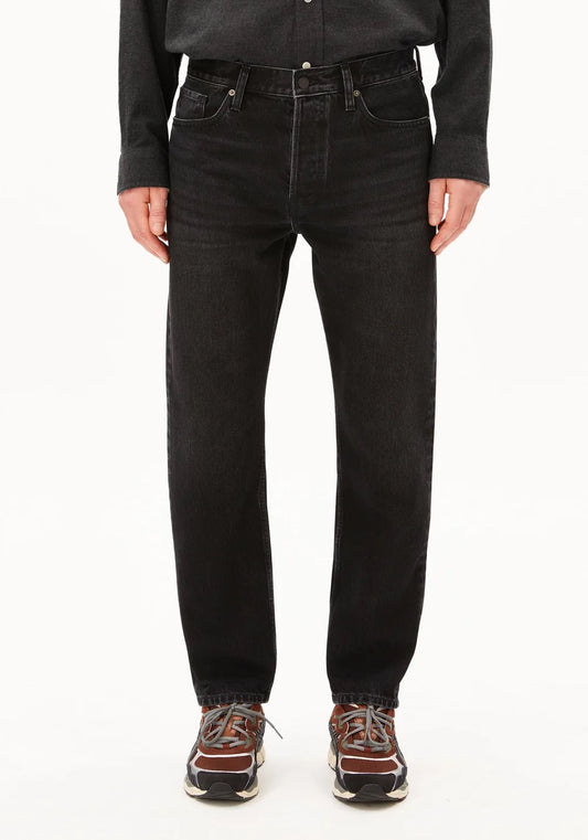ARMEDANGELS | Jean droit classic "MAADOX" - Noir