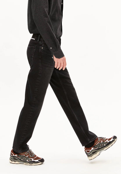 ARMEDANGELS | Jean droit classic "MAADOX" - Noir