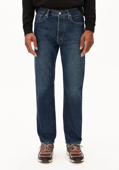 ARMEDANGELS | Jean droit classic "MAADOX" - Bleu