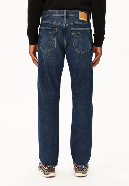 ARMEDANGELS | Jean droit classic "MAADOX" - Bleu