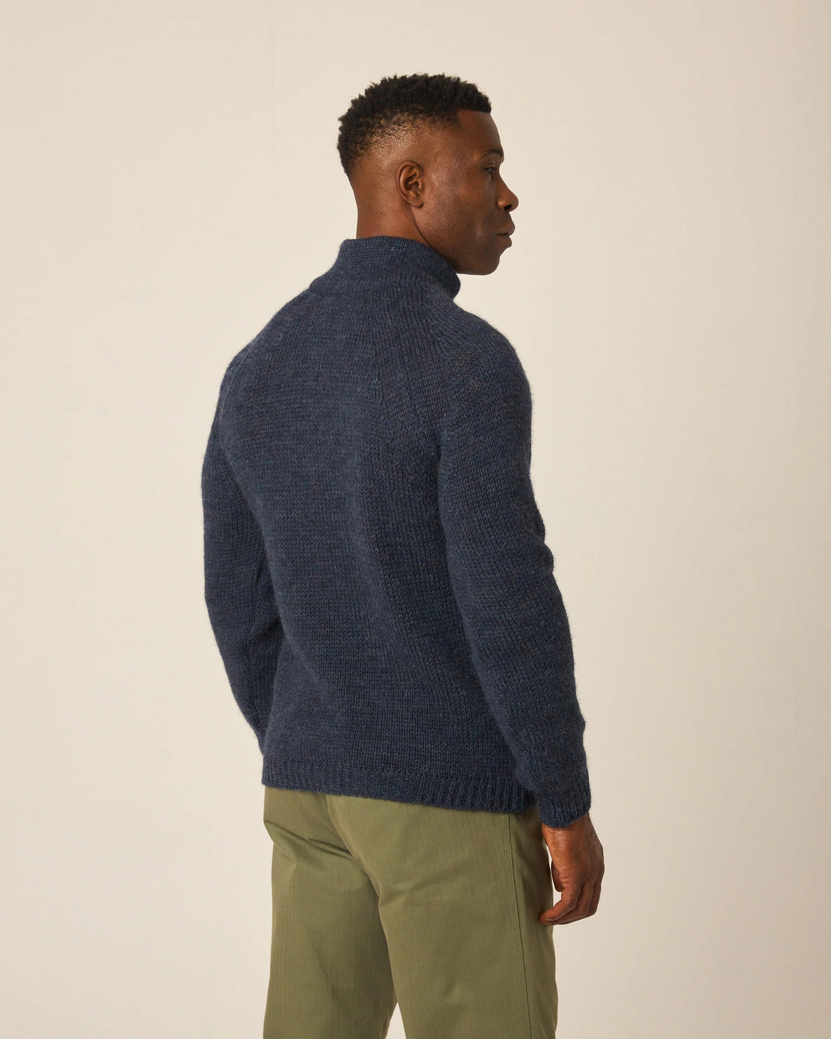 Peregrine | Pull à demi fermeture éclair 'Bristol' - Marine