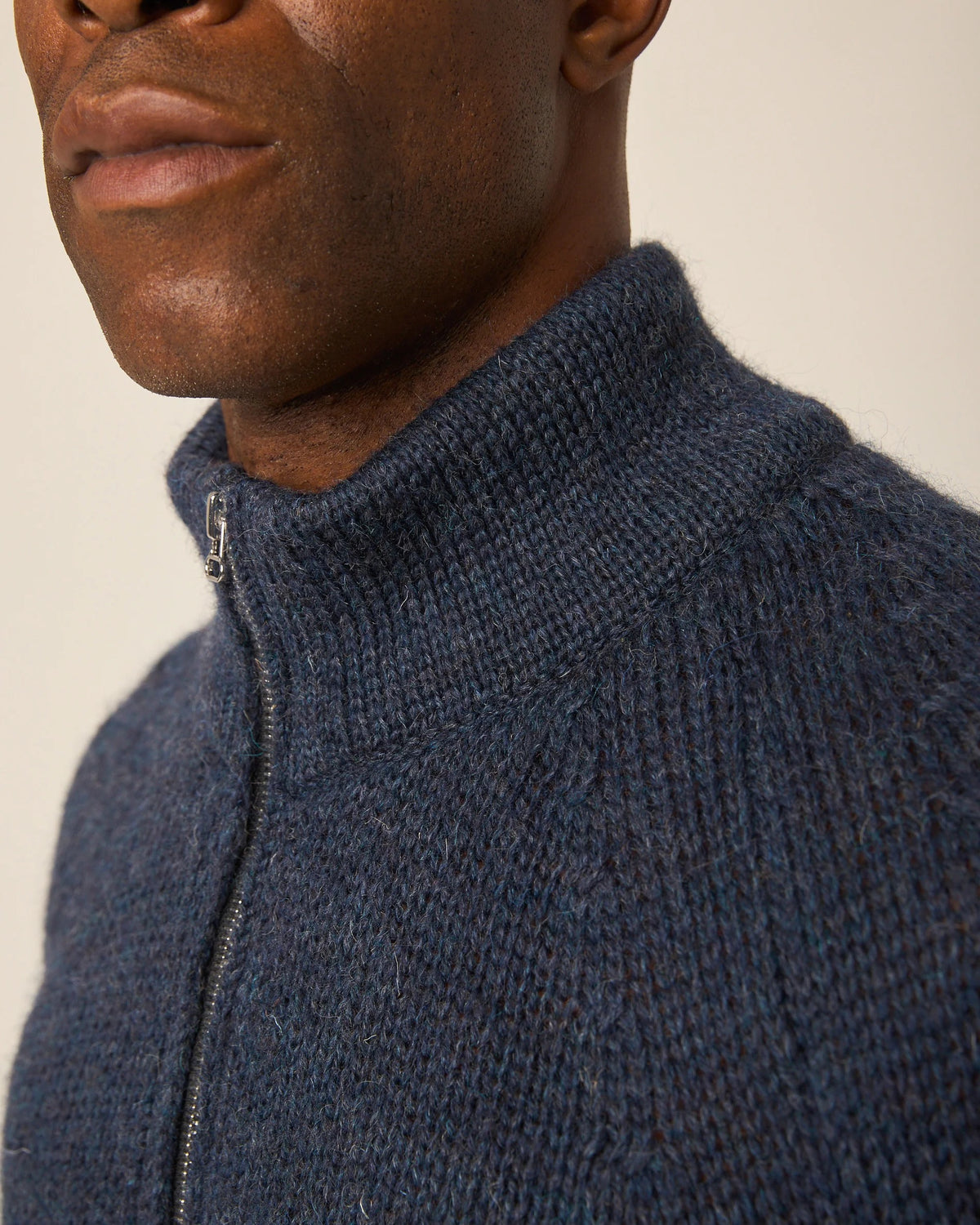 Peregrine | Pull à demi fermeture éclair 'Bristol' - Marine