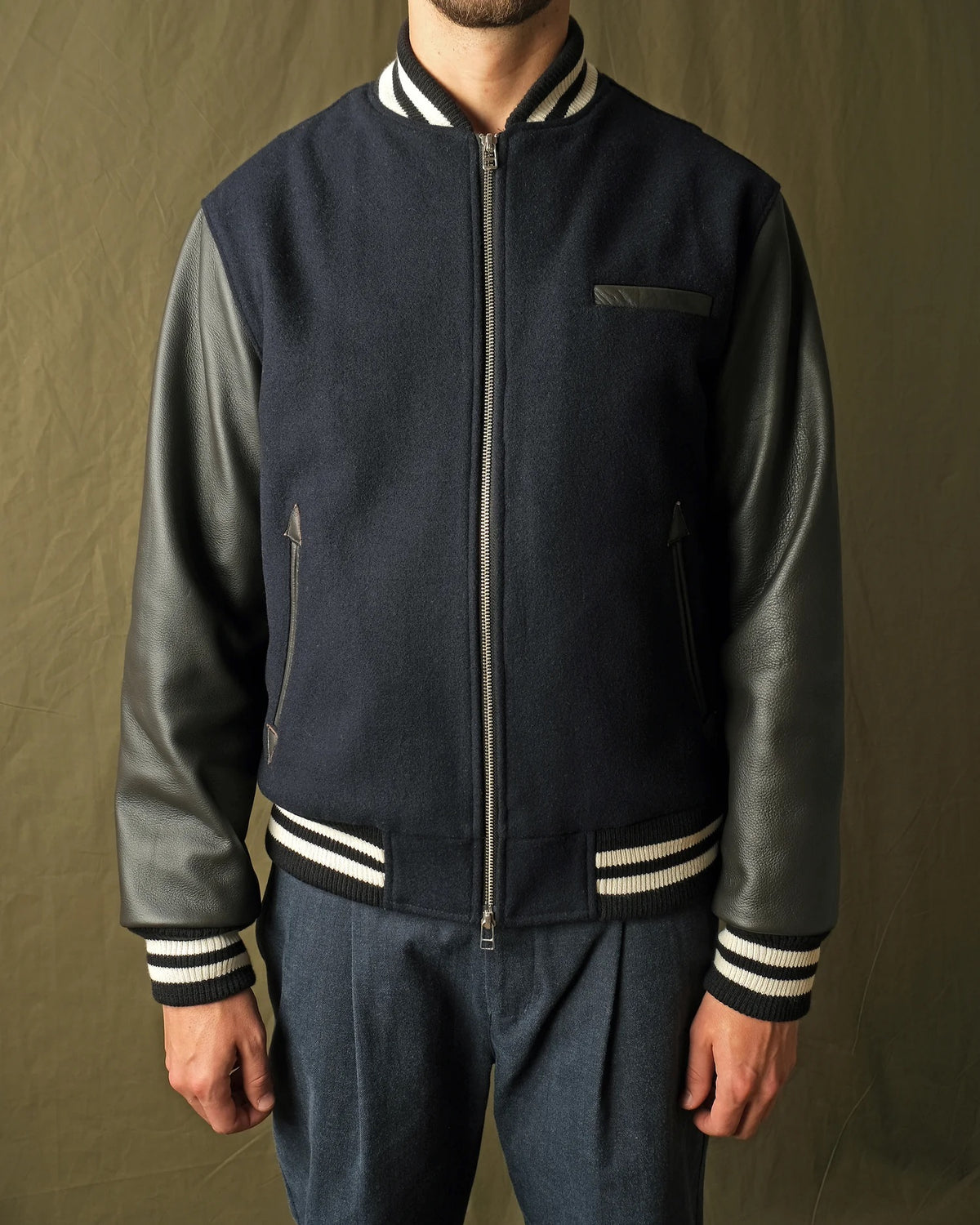 Outclass | Veste bomber - Bleu Marine