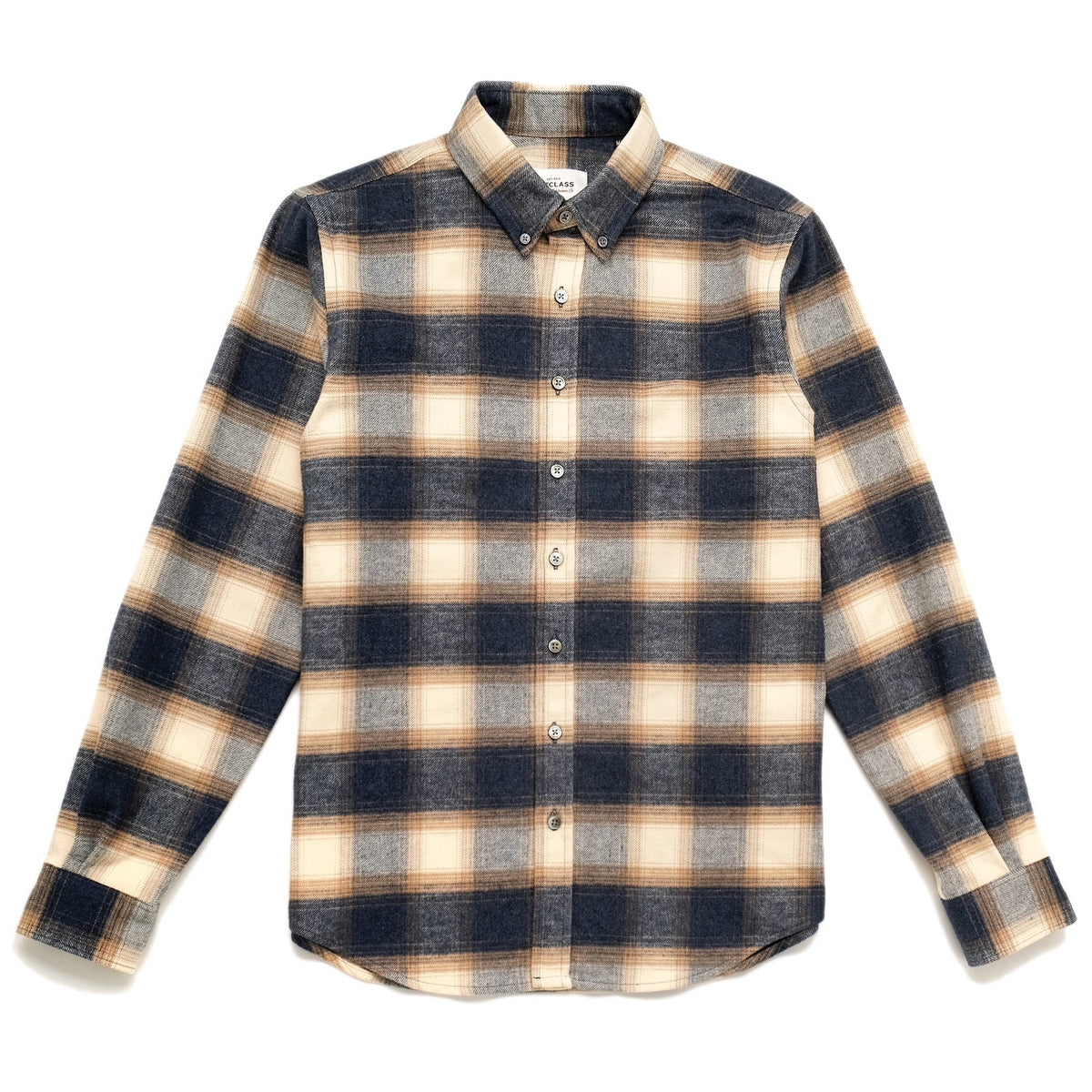 Outclass | Surchemise à carreaux - Bleu/Cream