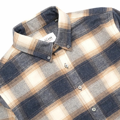 Outclass | Surchemise à carreaux - Bleu/Cream