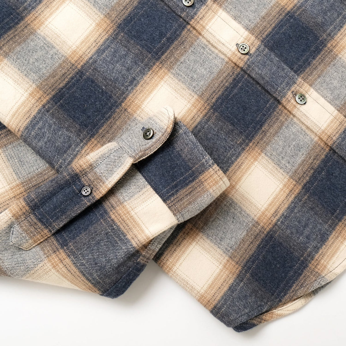 Outclass | Surchemise à carreaux - Bleu/Cream
