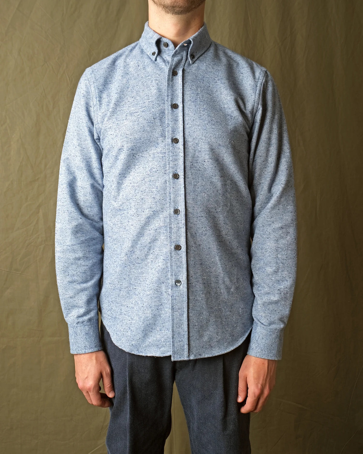 Outclass | Chemise en flanelle - Bleu Ciel