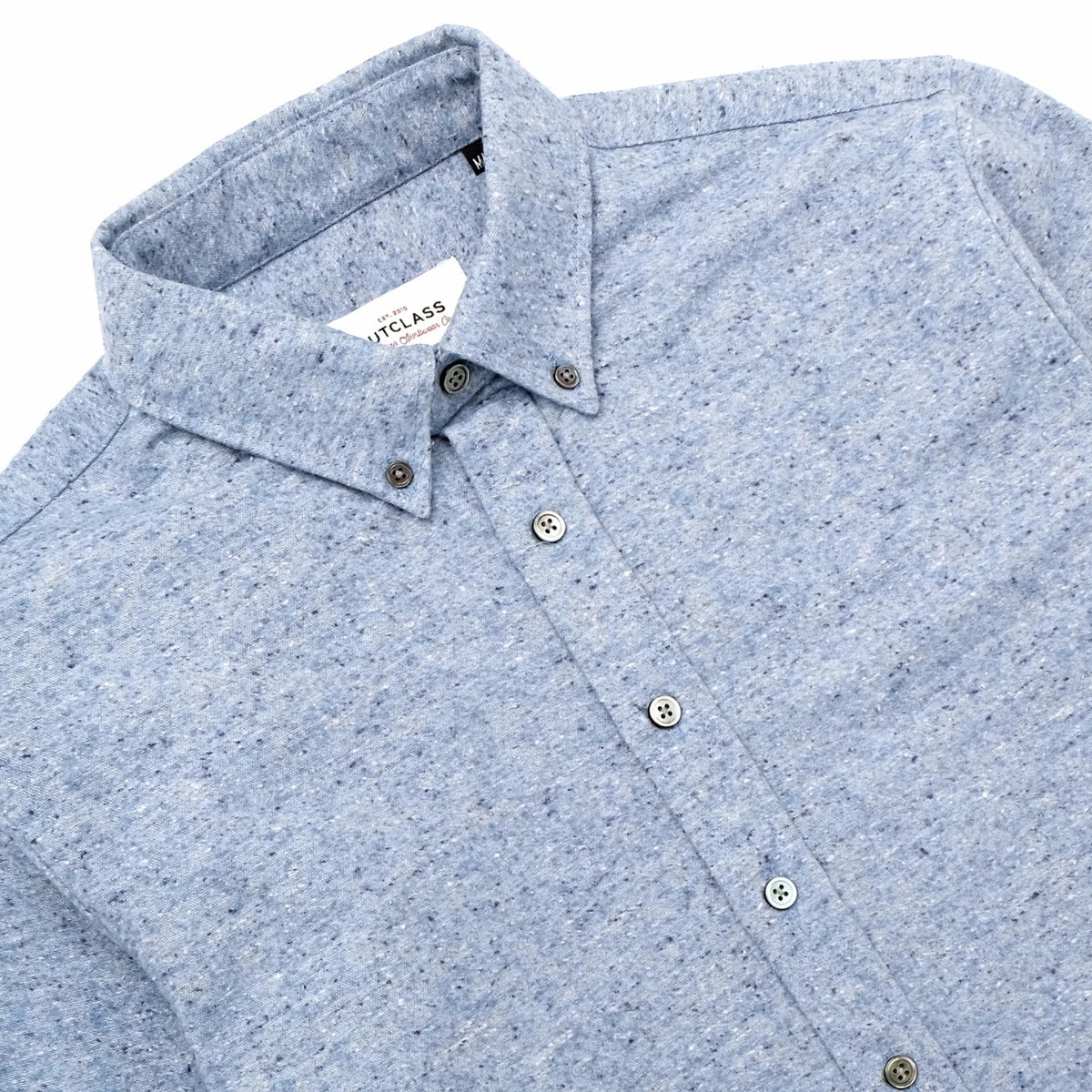 Outclass | Chemise en flanelle - Bleu Ciel