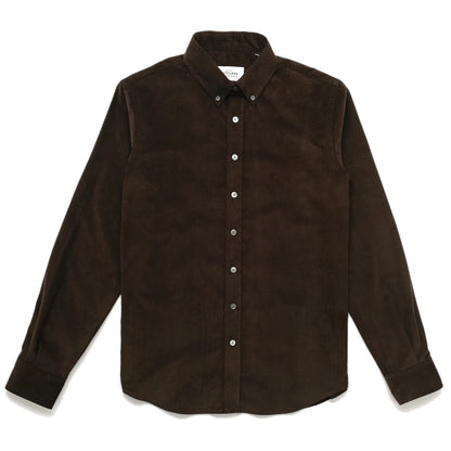 Outclass | Chemise en velours côtelé - Mocha