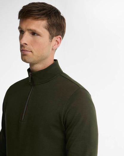 Barbour | Pull à demi-zip "Guy" - Sauge