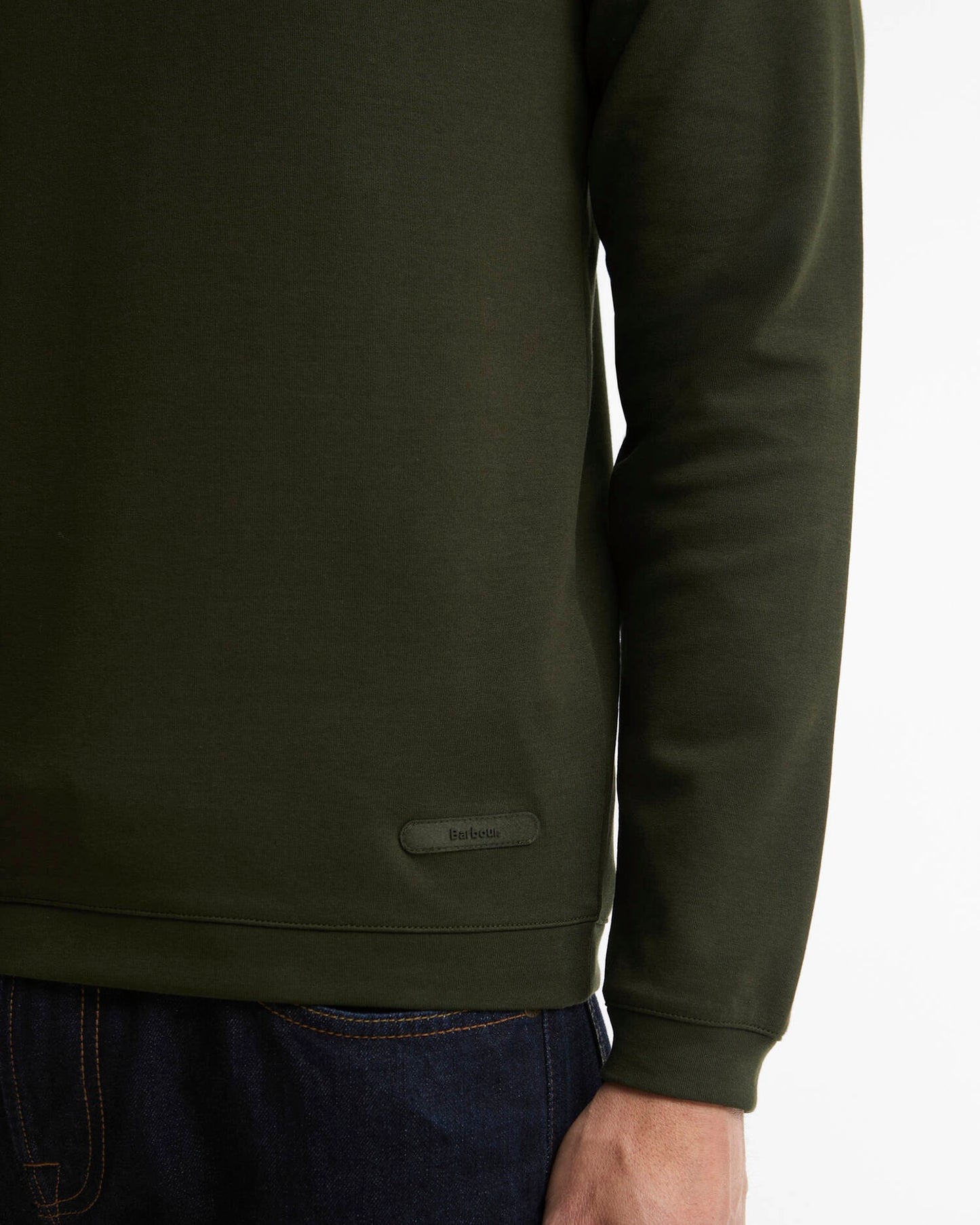 Barbour | Pull à demi-zip "Guy" - Sauge