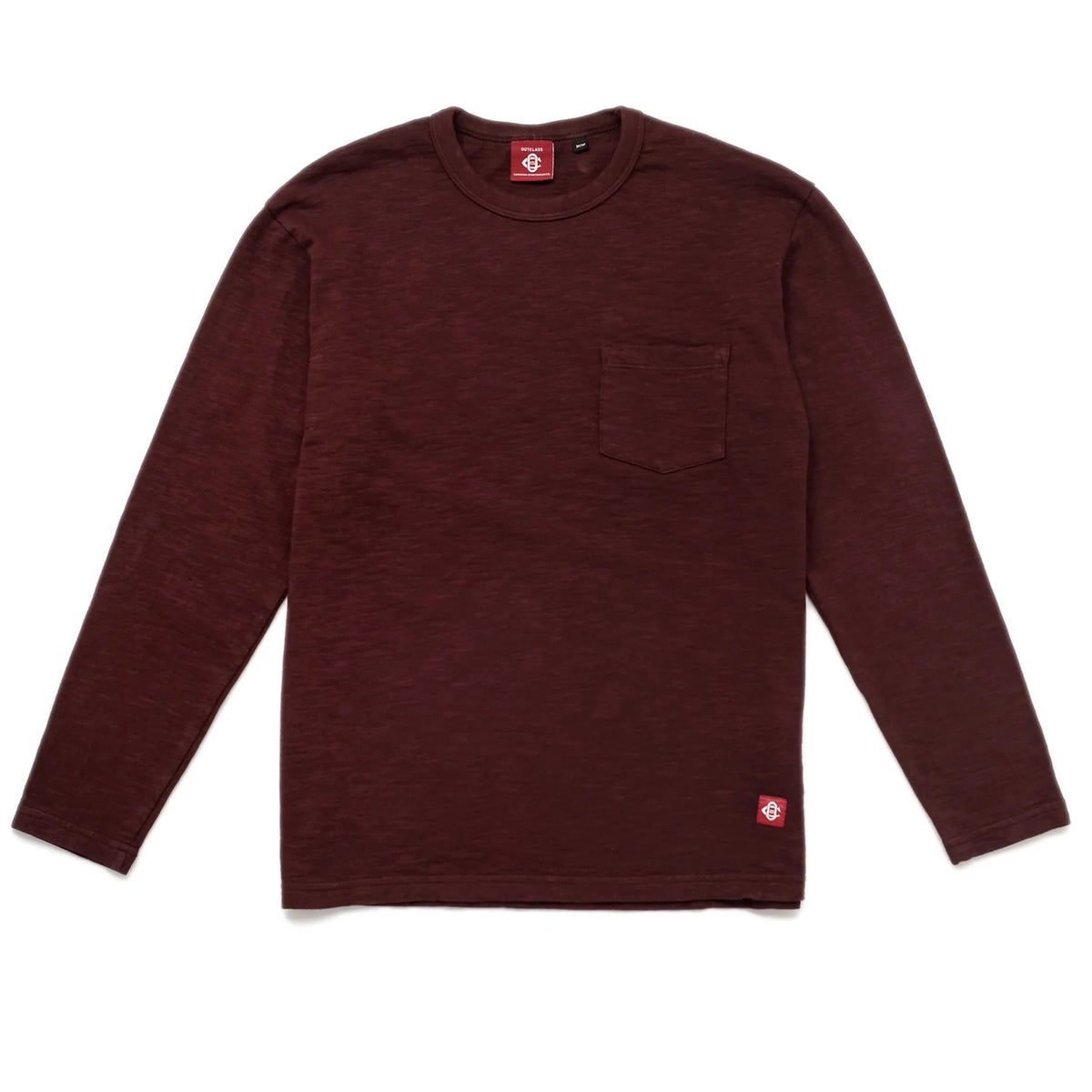 Outclass | T-shirt à manches longues - Maroon