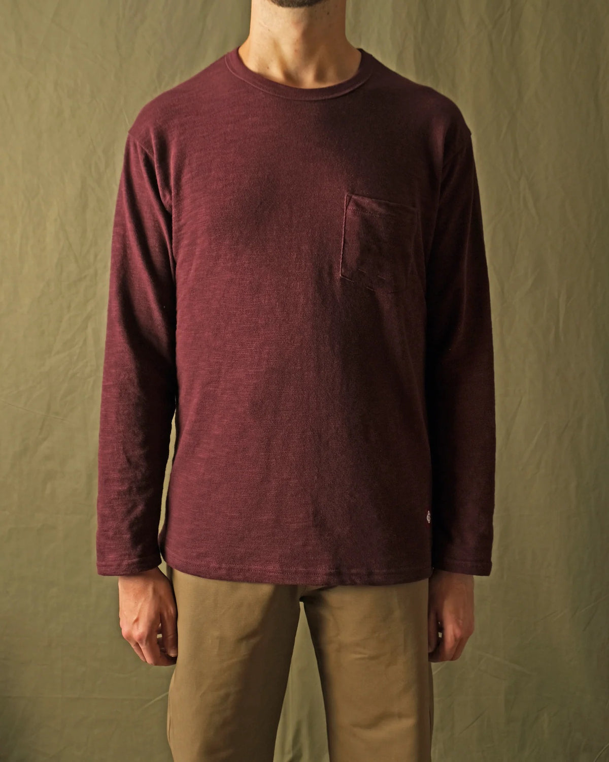 Outclass | T-shirt à manches longues - Maroon