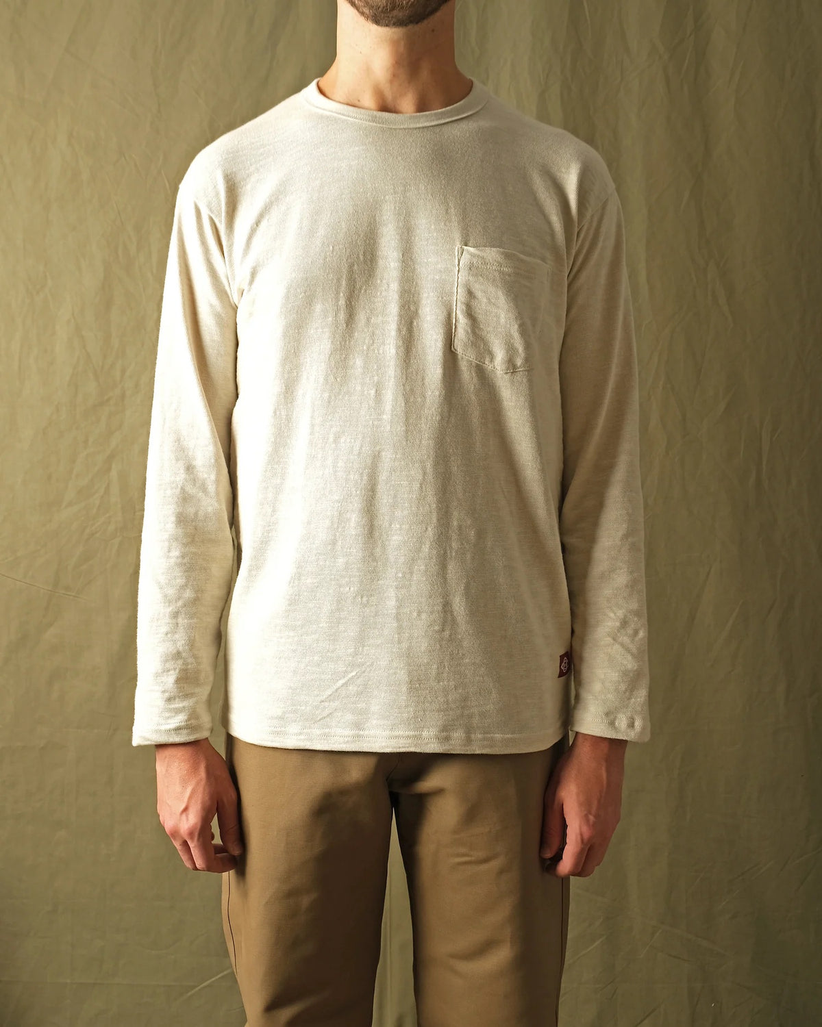 Outclass | T-shirt à manches longues - Écru