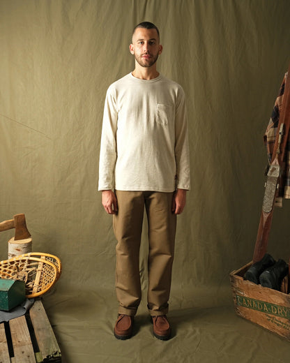 Outclass | T-shirt à manches longues - Écru