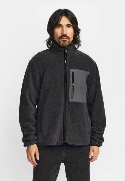 Revolution | Veste en molleton "Teddy" / 7027 - Gris Foncé